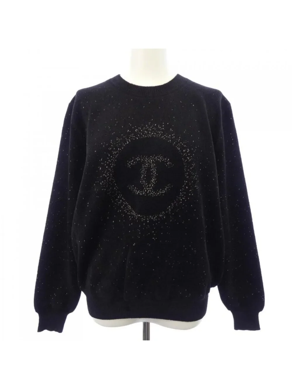 Chanel Knit Sweater Black